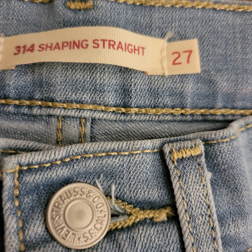 NEW NWT Levis 314 Shaping Straight-Size W27/L30 - Picture 5 of 10